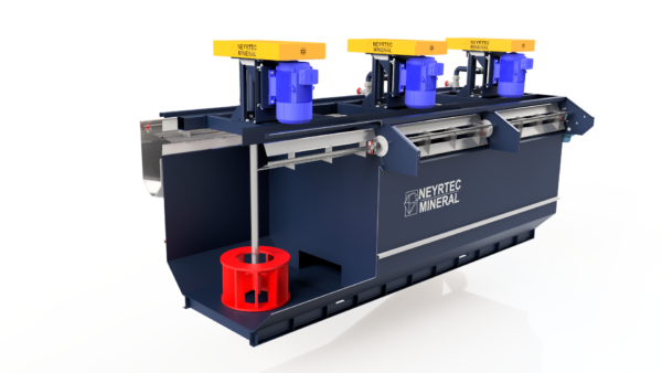 Cellule de flottation - Séparation des minéraux